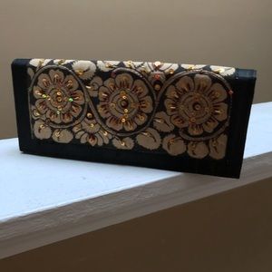 NWOT Embellished Boho Wallet/Clutch